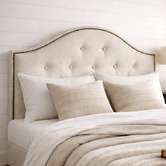 By Designs Hailey Upholstered King Bedhead