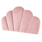 By Designs Shell Velvet Queen Bedhead