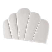 By Designs Shell Velvet Queen Bedhead