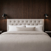 By Designs Bravo Warwick Fabric Low Rise King Bedhead
