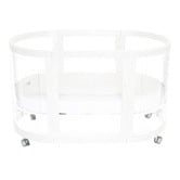 Babyhood Kaylula Sova Cot Clear &amp; Mattress