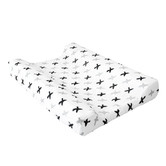 Babyhood Organic Change Mat Cover Tic Tac Toe XX Print