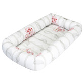 Babyhood Vintage Floral Organic Breathe Eze Cosy Crib Pod