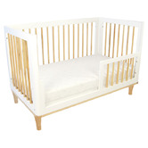 Babyhood Riya Cot White and Beech