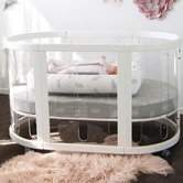 Babyhood Kaylula Sova Cot Clear &amp; Mattress