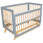 Babyhood Babyhood Aurora New Zealand Pine Wood Convertible Cot