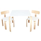 Babyhood Babyhood Kids' Scandi Playing Table &amp; Chairs Set