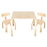 Babyhood Babyhood Kids' Scandi Playing Table &amp; Chairs Set