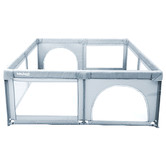 Babyhood Babyhood Light Grey Large Playpen