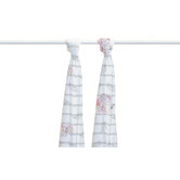 Babyhood Amani Bebe Vintage Floral Organic Jersey Cotton Wrap