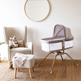 Babyhood Babyhood Rocking Travel Bassinet