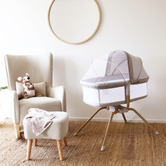 Babyhood Babyhood Rocking Travel Bassinet