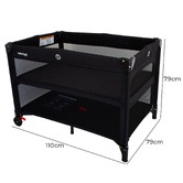 Babyhood Babyhood Bambino Dormire Travel Cot