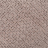 NSW Leather Bottega Weave Rectangular Leather Cushion