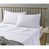 The Big Sleep Spotty Printed Microfibre Sheet Set