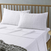 The Big Sleep Spotty Printed Microfibre Sheet Set