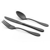 Tablekraft 16 Piece Tablekraft Ink Soho Stainless Steel Cutlery Set