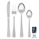 Tablekraft 32 Piece Tablekraft Melrose Stainless Steel Cutlery Set