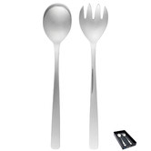 Tablekraft 2 Piece Tablekraft Amalfi Stainless Steel Salad Server Set
