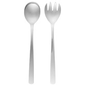 Tablekraft 2 Piece Tablekraft Amalfi Stainless Steel Salad Server Set