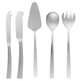 Tablekraft 5 Piece Tablekraft Amalfi Stainless Steel Hostess Set