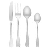 Tablekraft 24 Piece Tablekraft Mirabelle Stainless Steel Cutlery Set