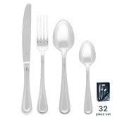 Tablekraft 32 Piece Tablekraft Oxford Stainless Steel Cutlery Set