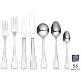 Tablekraft 56 Piece Tablekraft Elite Stainless Steel Cutlery Set
