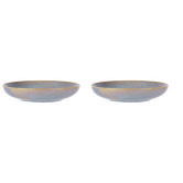Tablekraft Azure Blue Urban Loft 27cm Serving Bowls