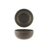 Tablekraft Dark Grey Urban 15.5cm Cereal Bowls