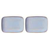 Tablekraft Azure Blue Urban Loft 36.5cm Serving Platters