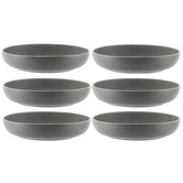Tablekraft Grey Urban 21.5cm Pasta Bowls