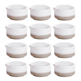 Tablekraft White Pebble Soho 80ml Sauce Dishes