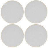 Tablekraft Reactive Limestone Soho 25.5cm Salad Plates