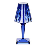 Tablekraft 26cm Acrylic Portable LED Table Lamp
