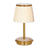 Tablekraft 26cm Adelaide Portable LED Table Lamp