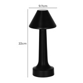 Tablekraft Helena Aluminium Cordless LED Table Lamp