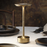 Tablekraft Stella Aluminium LED Cordless Table Lamp