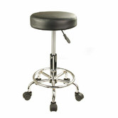 Letitia Lane Rian Faux Leather Adjustable Barstool