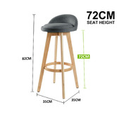 Letitia Lane 72cm Sunnie Upholstered Barstools