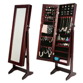Letitia Lane Mirror Jewellery Cabinet Storage Organiser