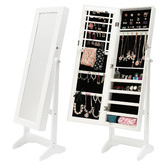 Letitia Lane Mirror Jewellery Cabinet Storage Organiser
