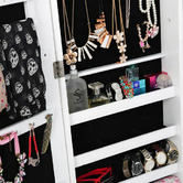 Letitia Lane Mirror Jewellery Cabinet Storage Organiser