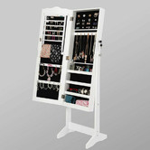 Letitia Lane Mirror Jewellery Cabinet Storage Organiser