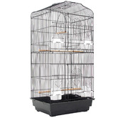 Letitia Lane 92cm Black Skye Metal Bird Cage