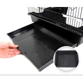 Letitia Lane 92cm Black Skye Metal Bird Cage
