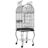 Letitia Lane 164cm Black Bella Metal Bird Cage