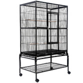 Letitia Lane 137cm Black Cleo Metal Bird Cage