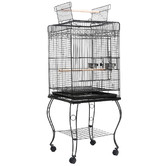 Letitia Lane 145cm Black Coco Metal Bird Cage