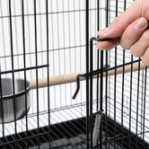 Letitia Lane 145cm Black Coco Metal Bird Cage